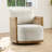 Boho Upholstered Swivel Armchair-120277495