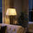 Free Fall Table Lamp - Black