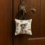 Ornement carré en tissu Brindle Great Dane-2087201126