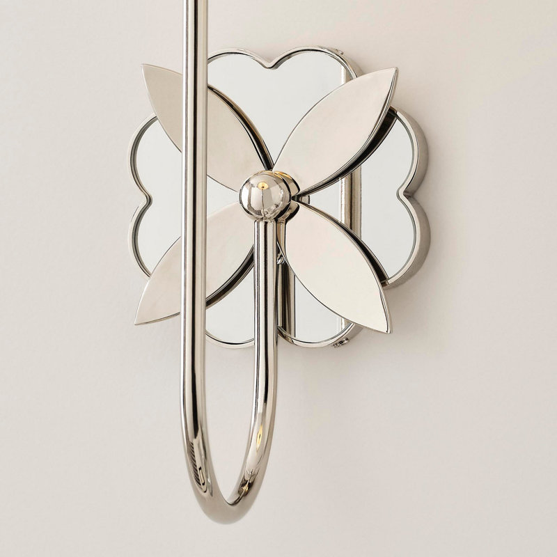 Applique murale Spencer 14, Nickel poli