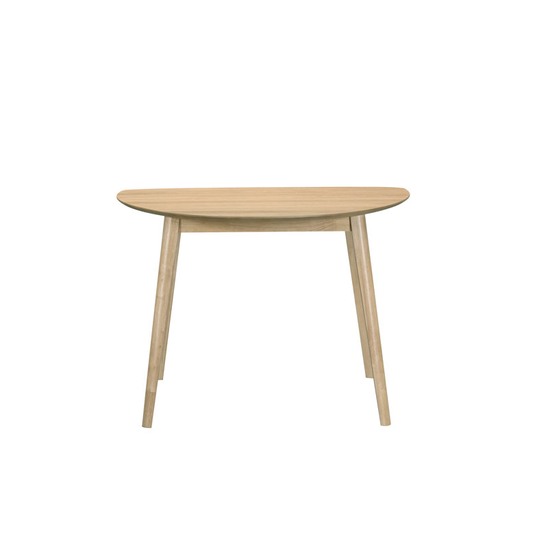 Aurora Wood Corner Dining Table, Oak