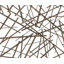 Décoration murale géométrique gris foncé à lignes superposées