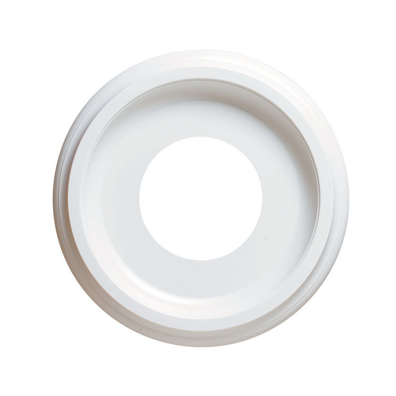 Smooth White Plastic 10-Inch Ceiling Medallion