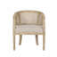 Chaise d'appoint en bois d'hévéa-381713687