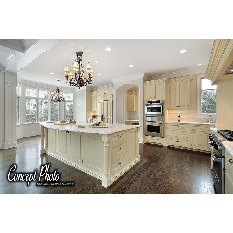 35.25" High Unfinished Cherry Wood Kitchen Island Leg