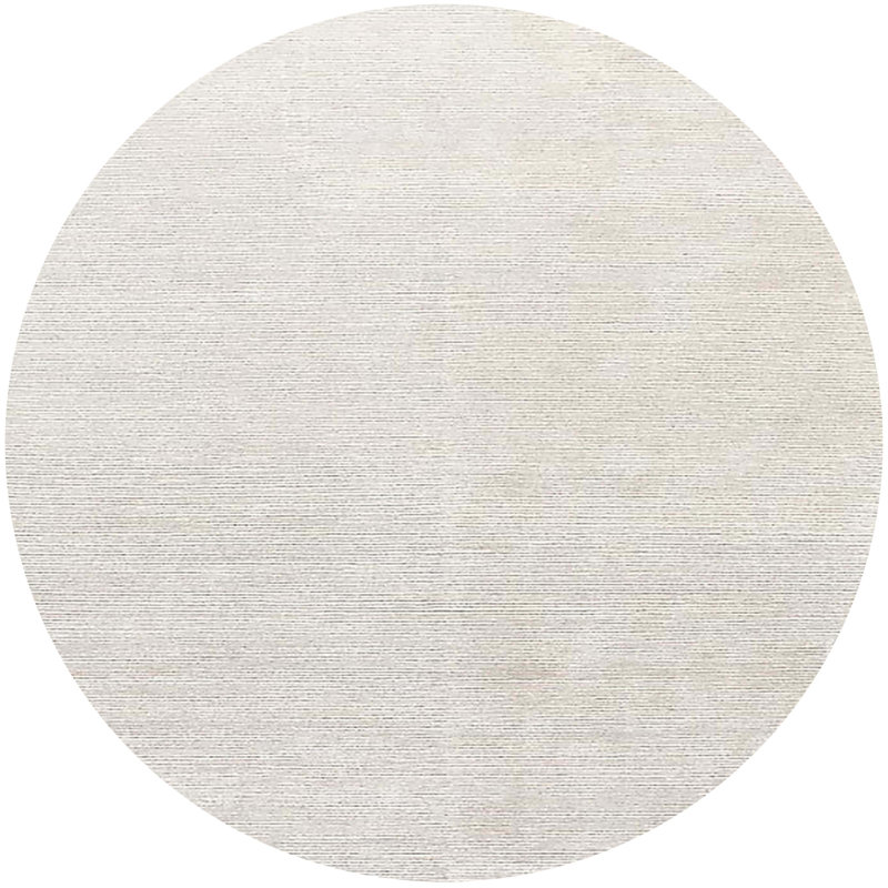 Tapis marocain tissé à la machine, Rond 5 pi