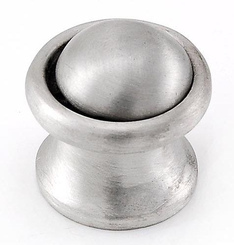 Sanzio Mushroom Knob, Antique Nickel