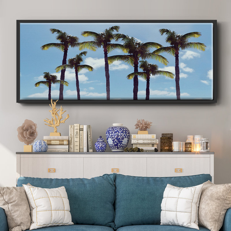 Paradise Palms - toile encadrée