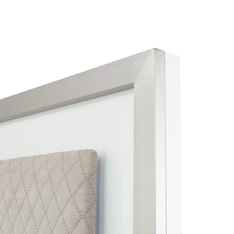 Marquee Panel Bed - Cloud White, Queen