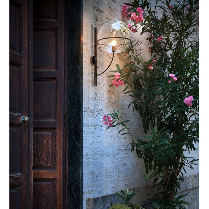 Lyndon 1 - Light Armed Sconce, 27.6" H x 19.7" W x 15.6" D