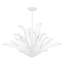 Lustre blanc sable 9 lumières Tallulah