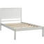 Lit plateforme simple avec tête de lit, support à lattes en bois stable, sans sommier, sommier blanc requis, lattes robustes, teinte-110761786