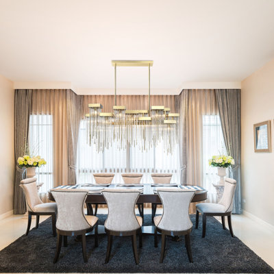 Cabassa 16 - Light Dimmable Tiered Chandelier