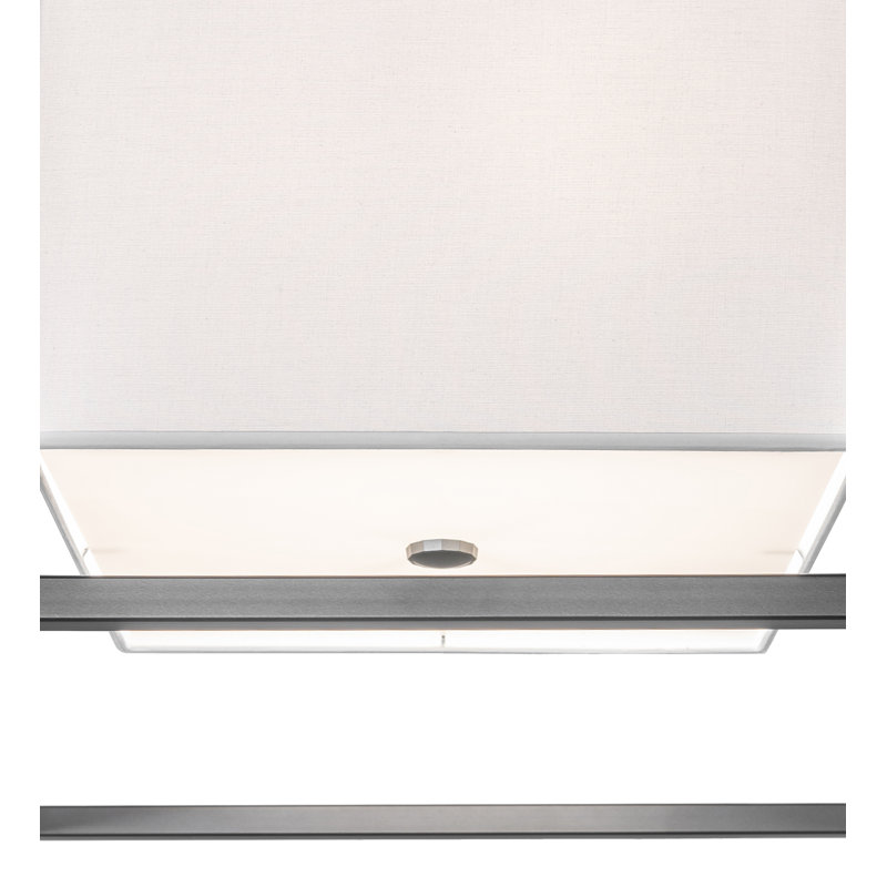 Luminaire suspendu carré 22 po Kitzi
