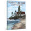 Point Betsie Lighthouse par - impression sur toile tendue-428619527
