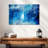Avery Navy Blue Abstract