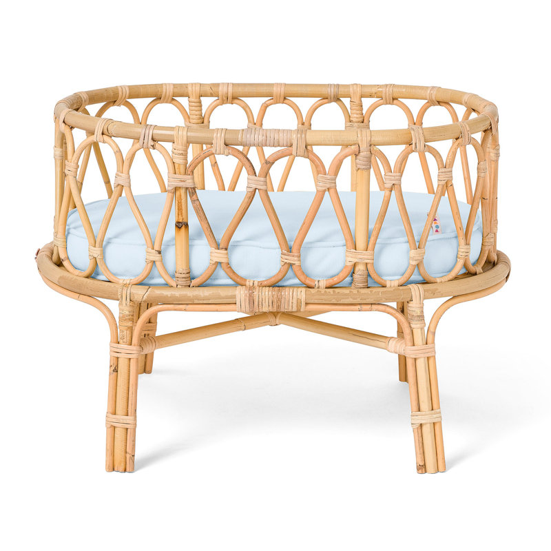 Poppie Crib Classic Collection, Baby Blue