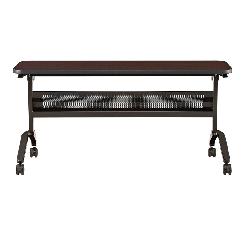 Table de formation Flip-N-Go rectangulaire, LPL, Argent argent, Moka, H 29 po x L 60 po x l 18 po