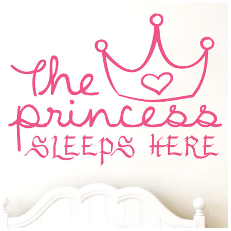 Abstract Wall Decal, Pink, Medium