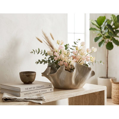 Ondine Sculptural Ceramic Vase
