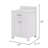 Minnetrista Single Bathroom Vanity with Marble Top-31600040-121417043