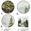 «Pine Tree Silent Wilderness - Lakes & Rivers», reproduction sur métal-268122558