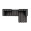 3 Seater Velvet Sofa & Chaise