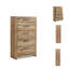 Commode 5 tiroirs l 31,73 po Homeira