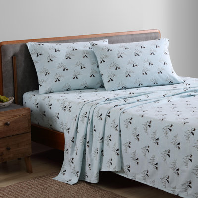 Ensemble de draps 100% coton 200 fils
