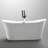 67'' x 28'' Freestanding Soaking Acrylic Bathtub