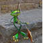 Leachville Frog Weather Resistant Metal Garden Statue