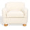 Hayes Pine Boucle Armchair