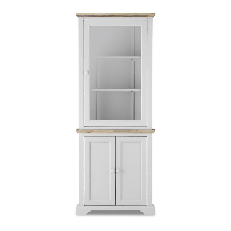Teague Display Cabinet, White