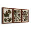 Feuilles d'automne IV - ensemble de 3 reproductions d'art sur toile-859521652-859521651