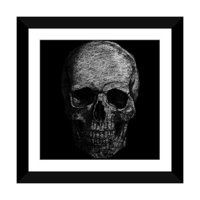Albree Modern Skull Fibers, impression sur toile