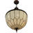 3 - Light Craftsman Brown Unique/Statement Pendant