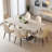 French Simple Cream Style Dining Table