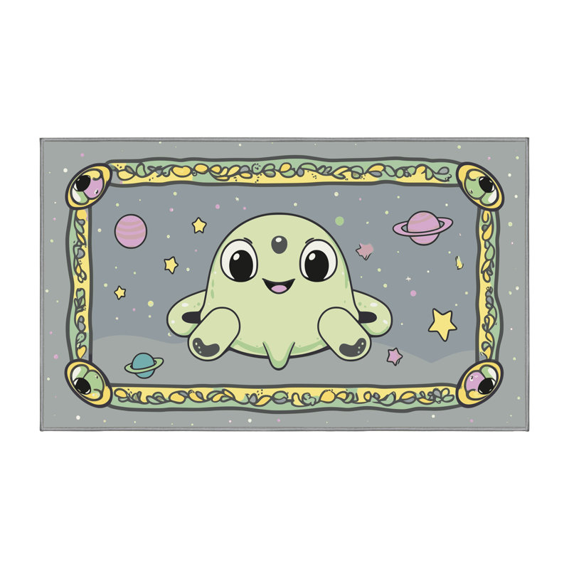 Tapis Zoomie pour enfants Zoomie, Rectangulaire 2 pi x 3 pi
