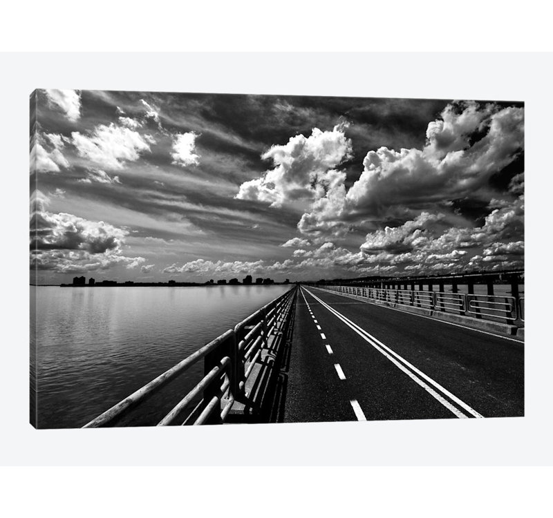 «Sans titre», impression sur toile, H 26 po x l 40 po x P 1,5 po, Toile tendue, Pas de tapis