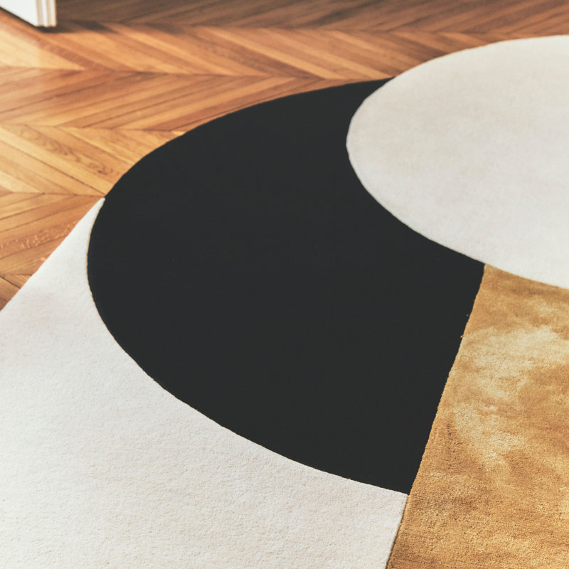 Bijoux Hand Tufted Area Rug, Novelty 5'5" x 9'1"