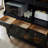 Black Solid Wood Sideboard