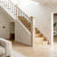 Poteau d'escalier en bois aggloméré décoratif 11,7 x 11,6 x 52 po Fixturedisplays® 18772-Nouveau
