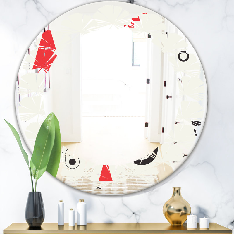 Miroir mural Leaves Design III, H 31,5 po x l po