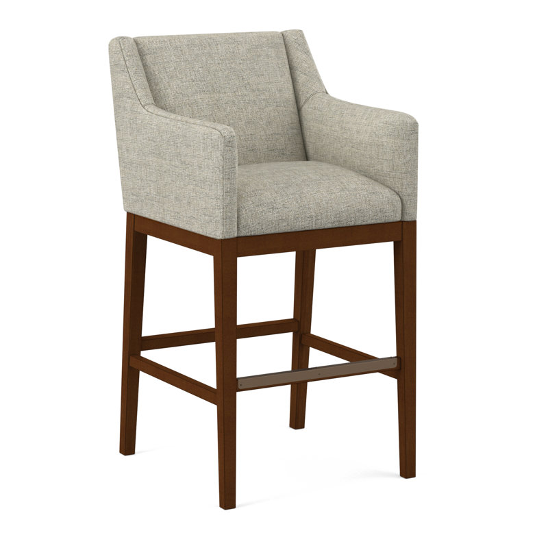 Upholstered Stool, 61527-88, English Saddle