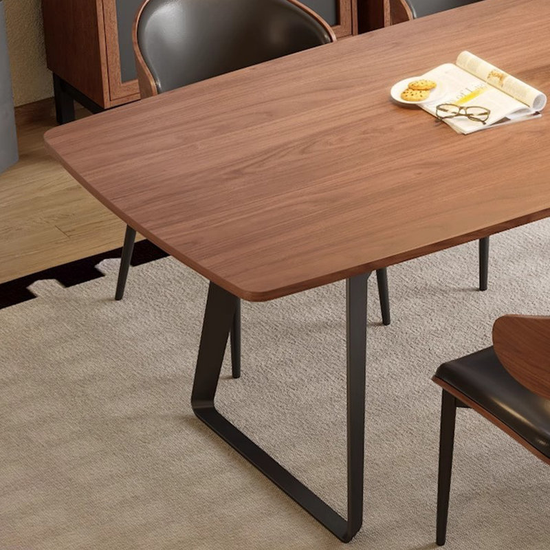 Table de salle à manger rectangulaire à usage domestique, H 29,53 po x L 55,12 po x l 31,5 po