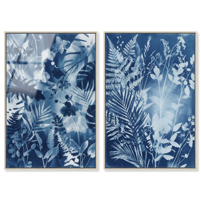 Blue Folliage Set