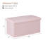 Banc d'entrée et de chambre pliable et rembourré de 76 cm de large-962082087-971185987