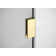 Solaris 40 in. x 78 in. Fully Frameless Radius Single Fixed Shower Panel