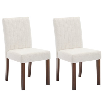 Linen Upholstered Dining Chair