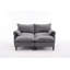 Canapé convertible avec repose-pieds et rangement Jabari-163749436